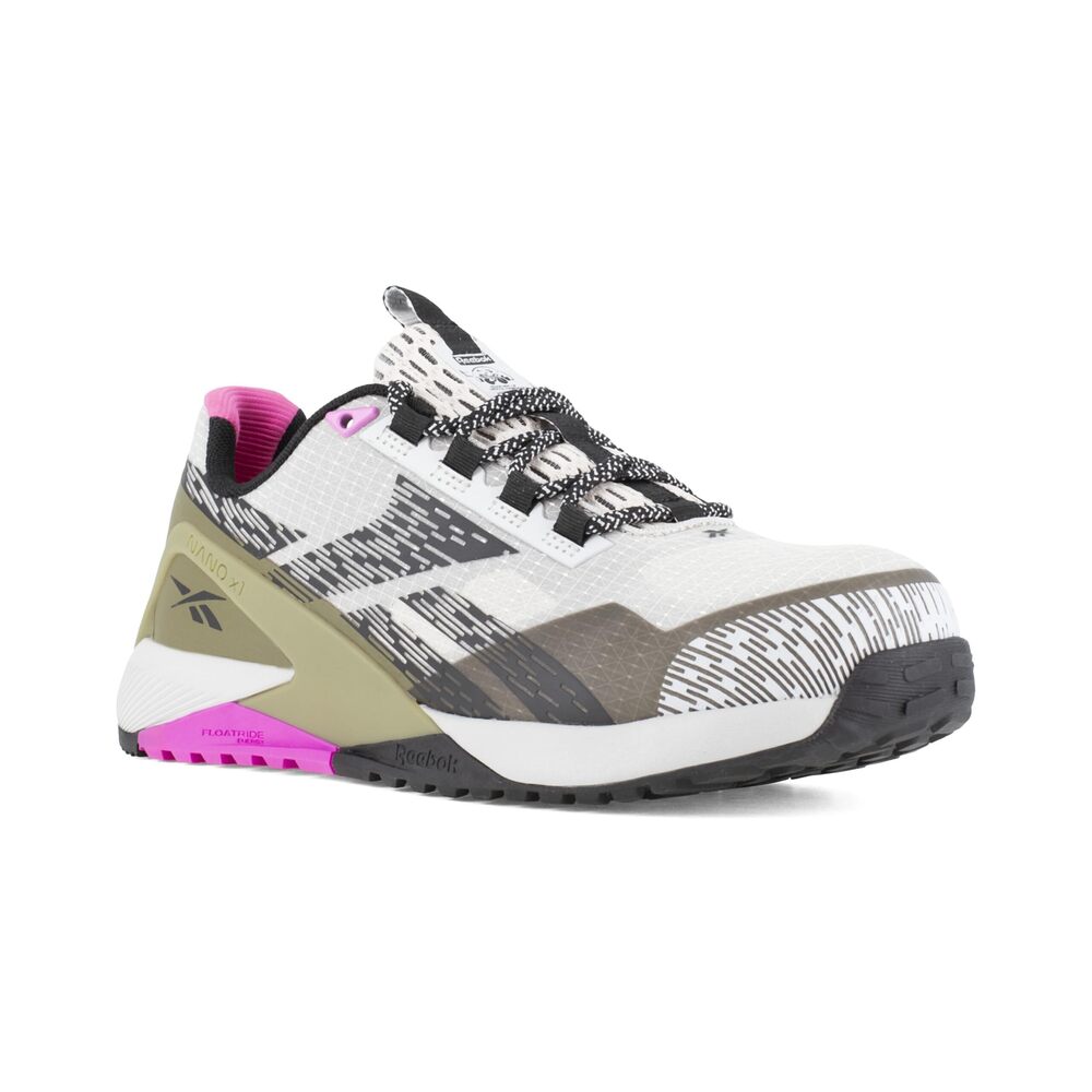 REEBOK WOMEN'S NANO X1 ADVENTURE WORK COMPOSITE TOE GREY 7 M